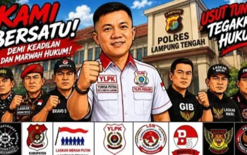 Gabungan Ormas di Lampung Tengah Desak Polisi Usut Laporan Dugaan Pelanggaran UU ITE