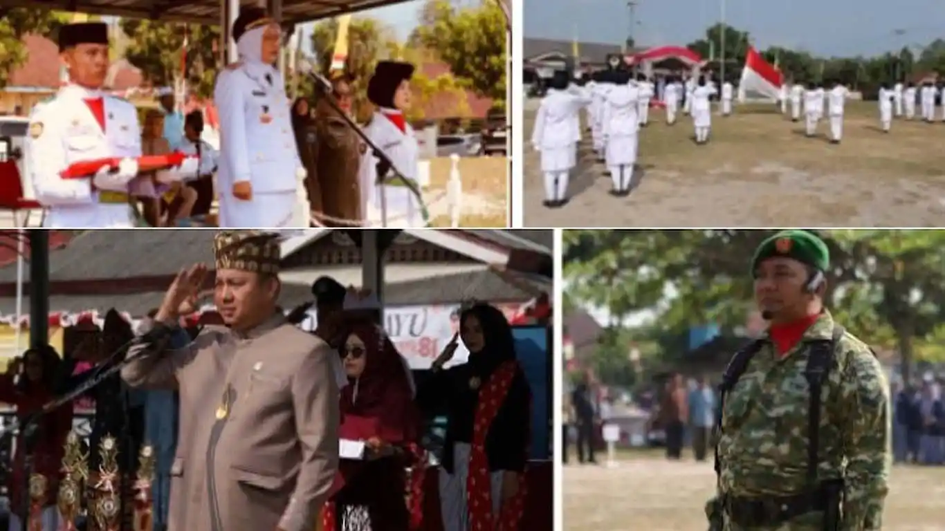 HUT ke-81 RI, Kecamatan Ketapang Gelar Upacara Khidmat dan Penuh Semangat