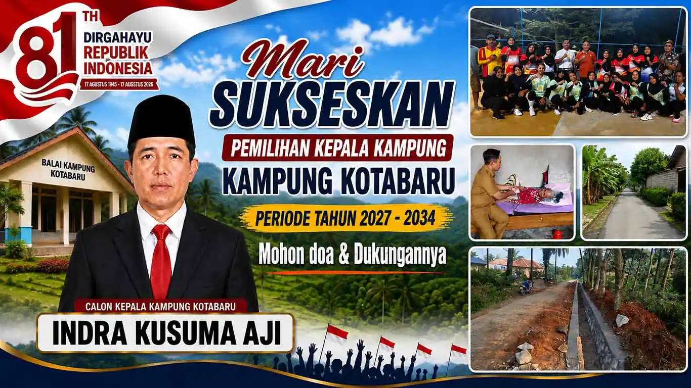 Indra Kusuma Aji Siap Kembali Maju di Pilkakam Kotabaru 2026