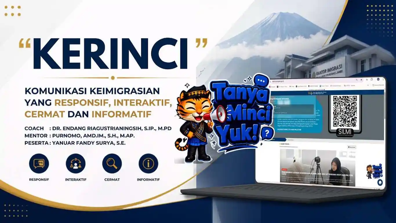 Inovasi KERINCI Hadirkan Layanan Informasi Imigrasi Lebih Cepat dan Responsif bagi Masyarakat
