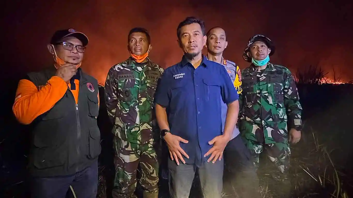 Kebakaran Hutan di Taman Nasional Way Kambas Berhasil Dipadamkan