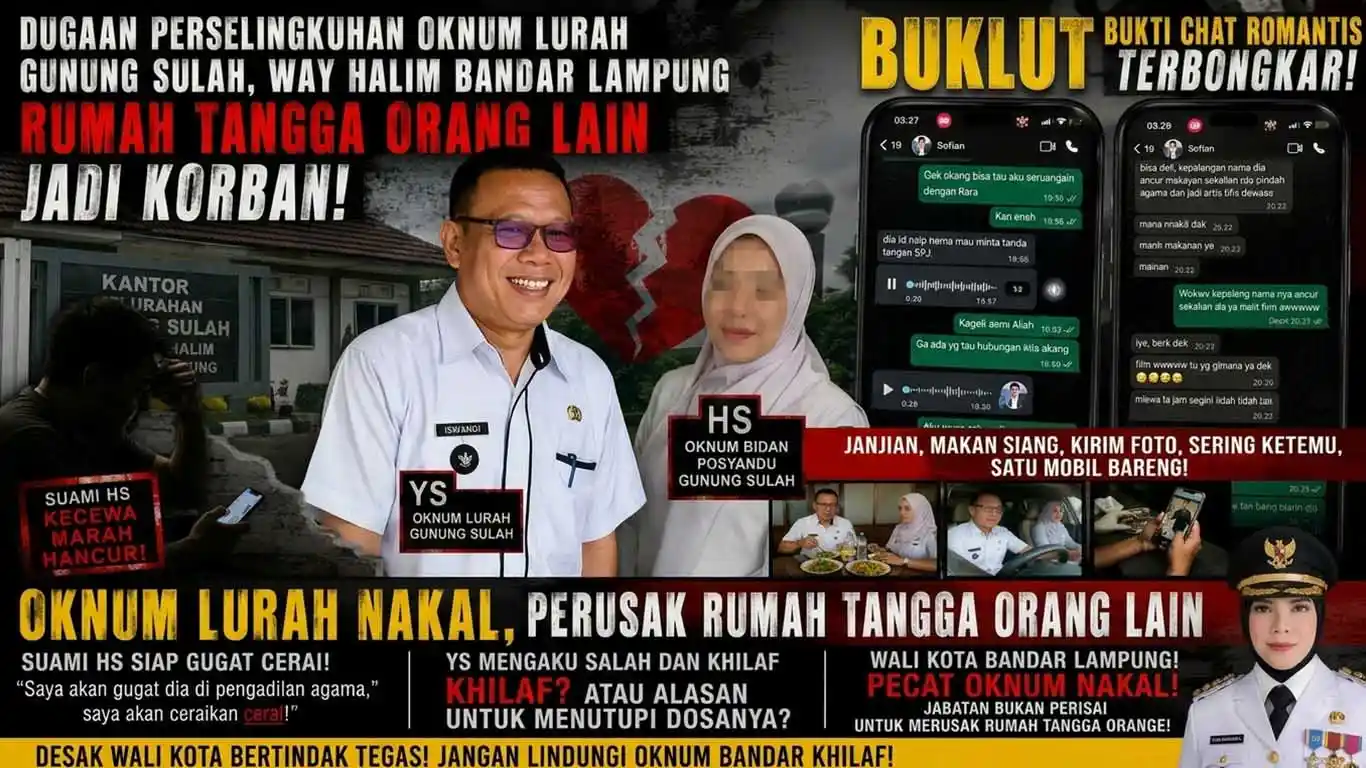 Kelakuan Nakal Oknum Lurah Gunung Sulah dan Bidan Posyandu Viral, Wali Kota Didesak Berani Bertindak Tegas