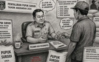 Kesbangpol Diduga jadi Bekingan Pengecer Pupuk Bersubsidi di Lampung Tengah