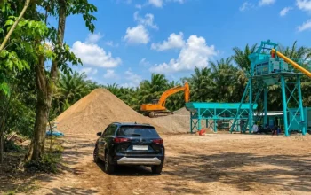 Diduga Lahan 11 Hektar di Pasir Sakti Dikeruk Tanpa Izin, Pasir Ilegal Mengalir ke Proyek Beton!