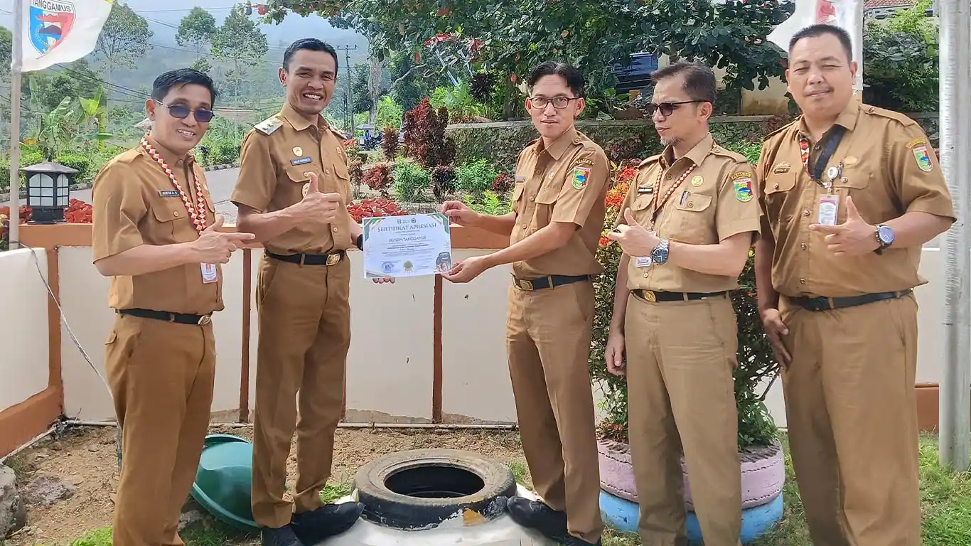 MAS TOSA: Wabup Tanggamus Monitoring Implementasi Pengolahan Sampah Organik
