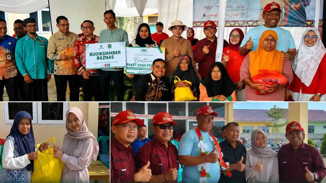 PTPN VII Regional IV Salurkan 20 Paket Sembako dalam Kegiatan Skincare Glowing di Padang Ratu