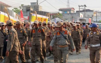Pemkab Tanggamus Tertibkan Lokasi Dagang Tak Berizin, Pedagang Diminta Pindah ke Tempat Legal