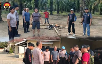 Polsek Padang Ratu Gerebek Lokasi Diduga Tempat Perjudian Sabung Ayam