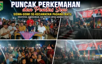 Puncak Perkemahan Siswa Padang Ratu Meriah, Pentas Seni Tampilkan Kreativitas Pelajar