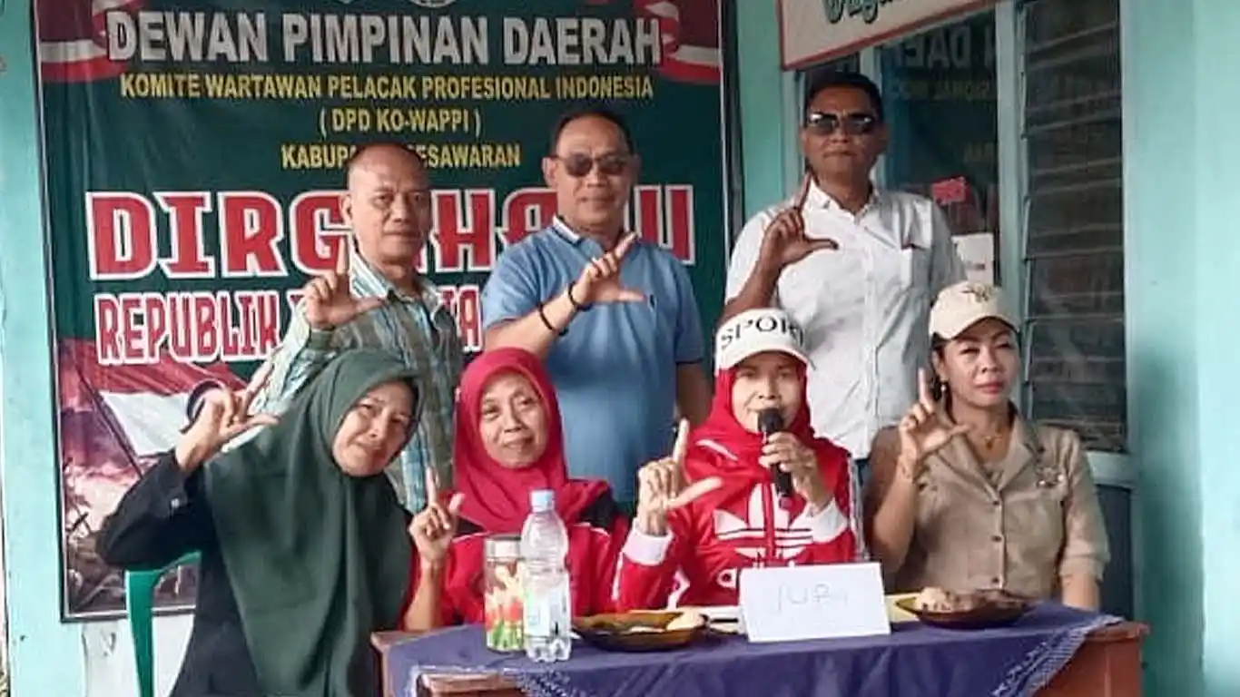 Semarak HUT RI ke-81, KO-WAPPI Pesawaran Gelar Aneka Lomba dan Pererat Kebersamaan