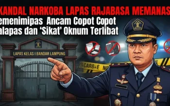 Skandal Narkoba Lapas Rajabasa Memanas: Kemenimipas Ancam Copot Kalapas dan ‘Sikat’ Oknum Terlibat