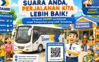 Pemkab Lampung Selatan Ajak Warga Isi Survei Rute Baru DAMRI di Kalianda