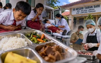 26 Siswa SDN Taman Sari Lampung Tengah Diduga Keracunan Usai Santap MBG