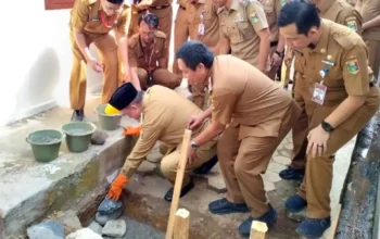 Bupati Tanggamus Letakkan Batu Pertama Pembangunan Musholla Al Afif Inspektorat Daerah