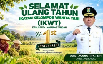 Camat Padang Ratu Sampaikan Selamat HUT IKWT, Dorong Perempuan Aktif dalam Pemberdayaan Masyarakat