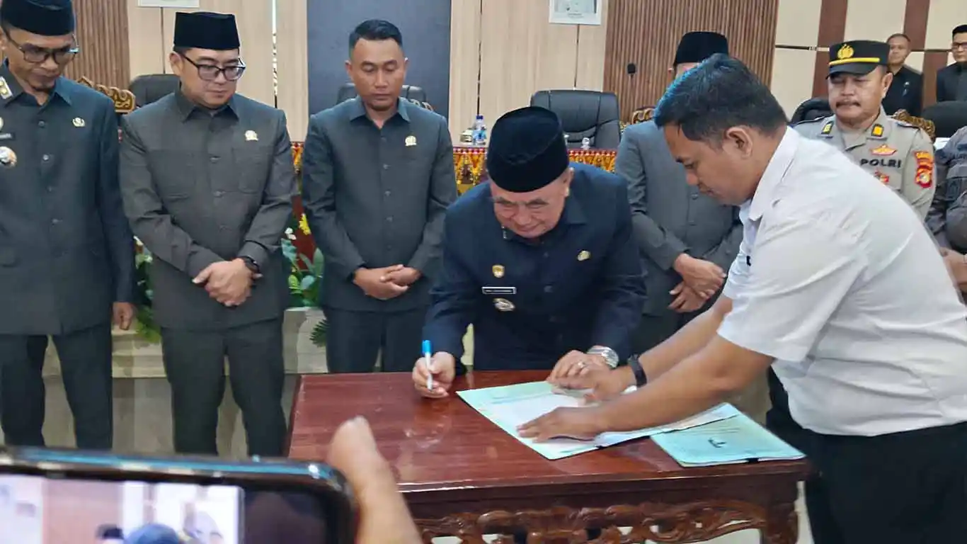 DPRD dan Pemkab Tanggamus Sepakati KUPA-PPAS Perubahan 2026, Defisit Capai Rp101,3 Miliar