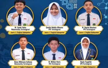 Enam Murid MTsN 1 Pringsewu Raih Medali OMI 2026, Melaju ke Tingkat Provinsi