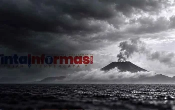 Erupsi Anak Krakatau Meningkat, Pemkab Lampung Selatan Perkuat Kesiapsiagaan