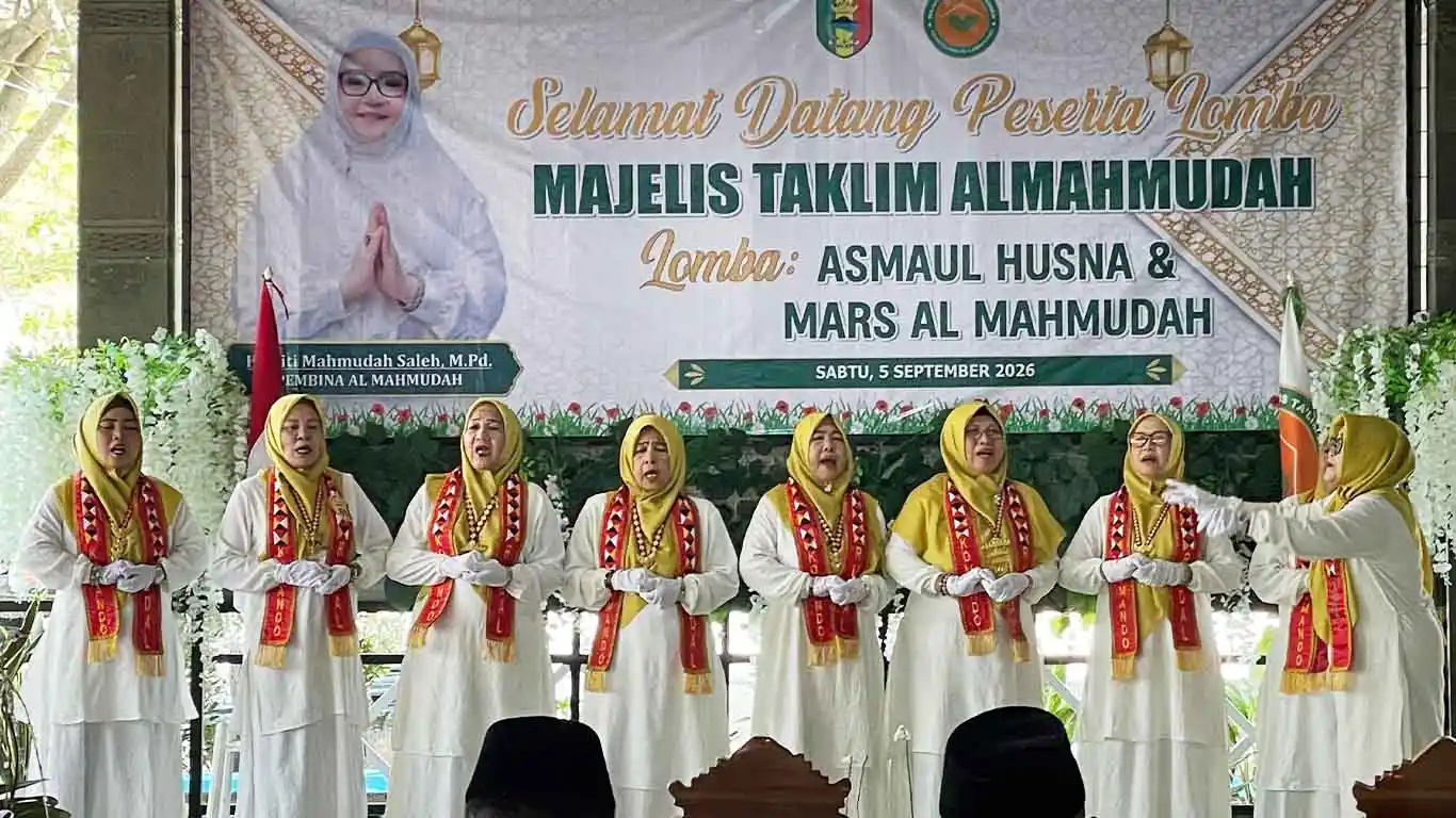 Harlah ke-2 Majelis Taklim Al-Mahmudah di Tanggamus Diwarnai Perlombaan Islami