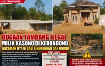 Diduga Marak PETI di Kedondong Pesawaran, Warga Minta Aparat Turun Tangan