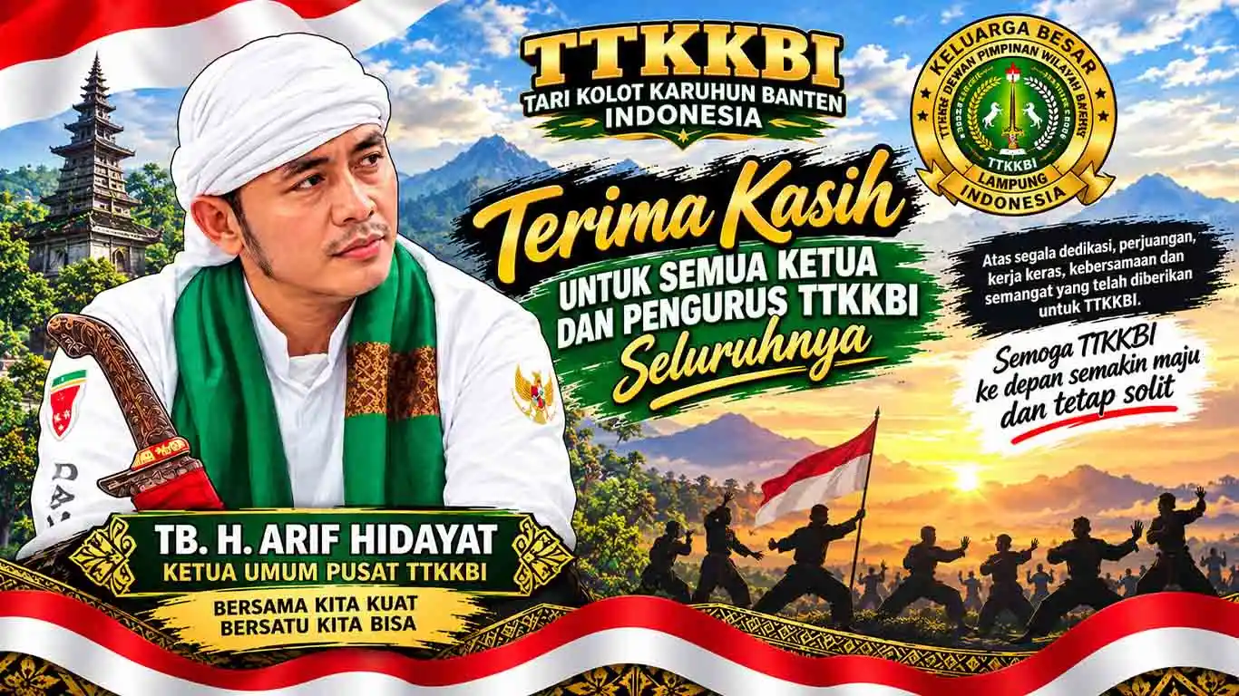 Ketua Umum DPP TTKKBI Sampaikan Terima Kasih, Ajak Keluarga Besar Perkuat Persaudaraan