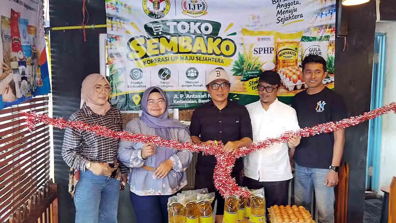 Koperasi IJP Maju Sejahtera Resmi Buka RPK di Bandar Lampung, Sediakan Beras hingga Minyakita