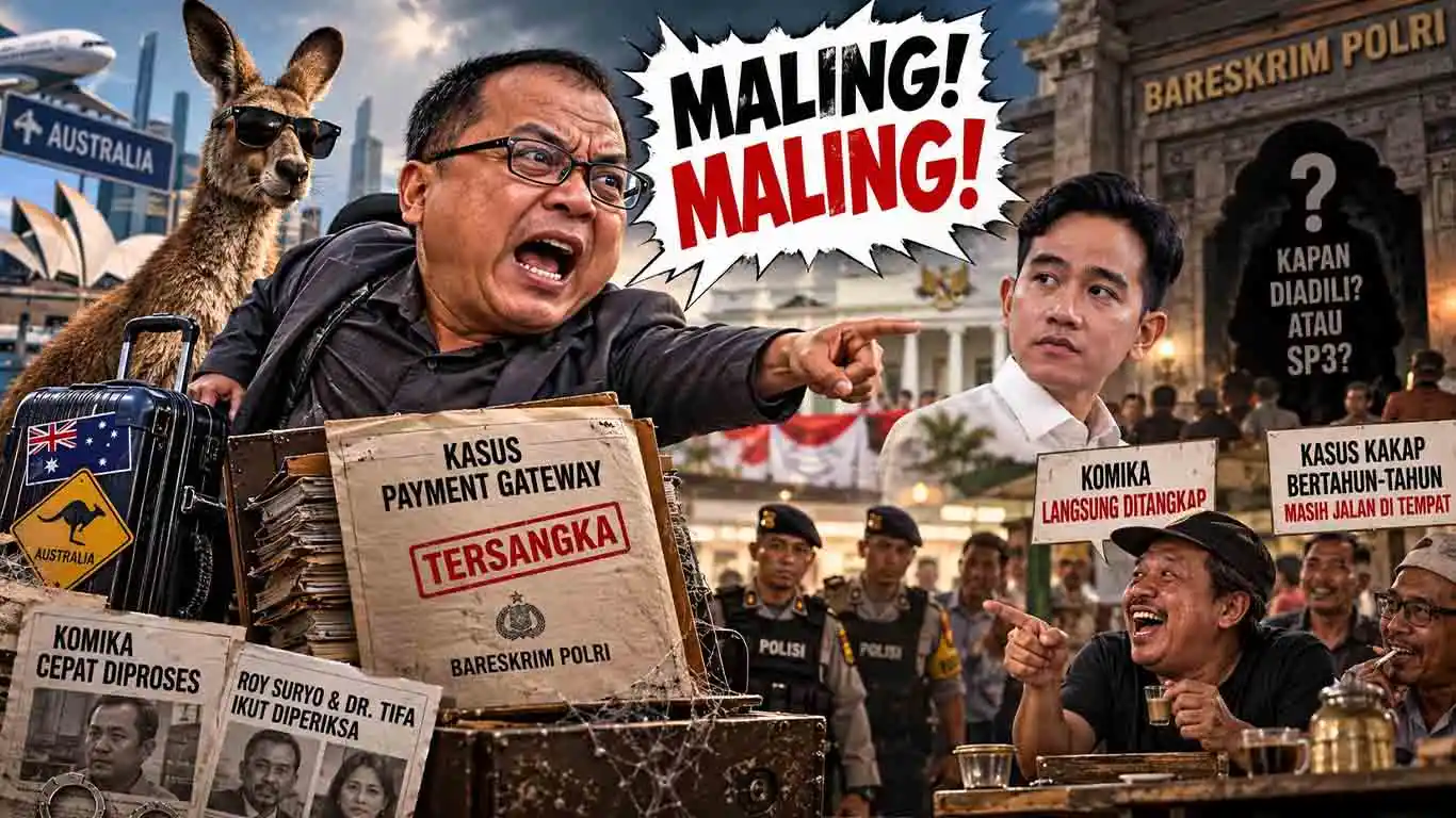 Maling Teriak Maling: Indahnya Konoha, Ketika Buronan Rasa Tamu Kehormatan Bikin Ribut Sekecamatan