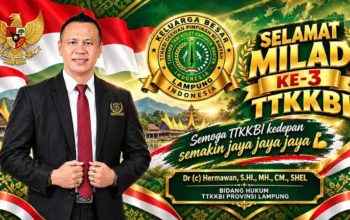 Milad ke-3 TTKKBI, Hermawan: Semoga Semakin Solid, Kompak dan Berkibar