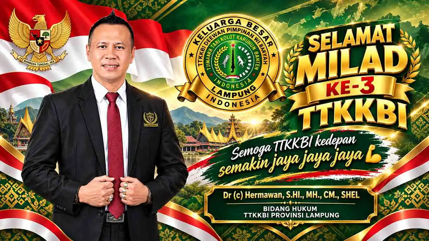 Milad ke-3 TTKKBI, Hermawan: Semoga Semakin Solid, Kompak dan Berkibar