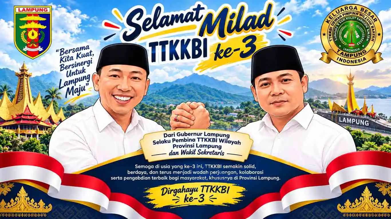 Milad ke-3 TTKKBI Jadi Momentum Perkuat Persaudaraan dan Lestarikan Budaya