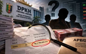 Misteri Selisih Rp2,78 Miliar: Anomali Data Pegawai DPKH Lampung yang Mengguncang Akuntabilitas