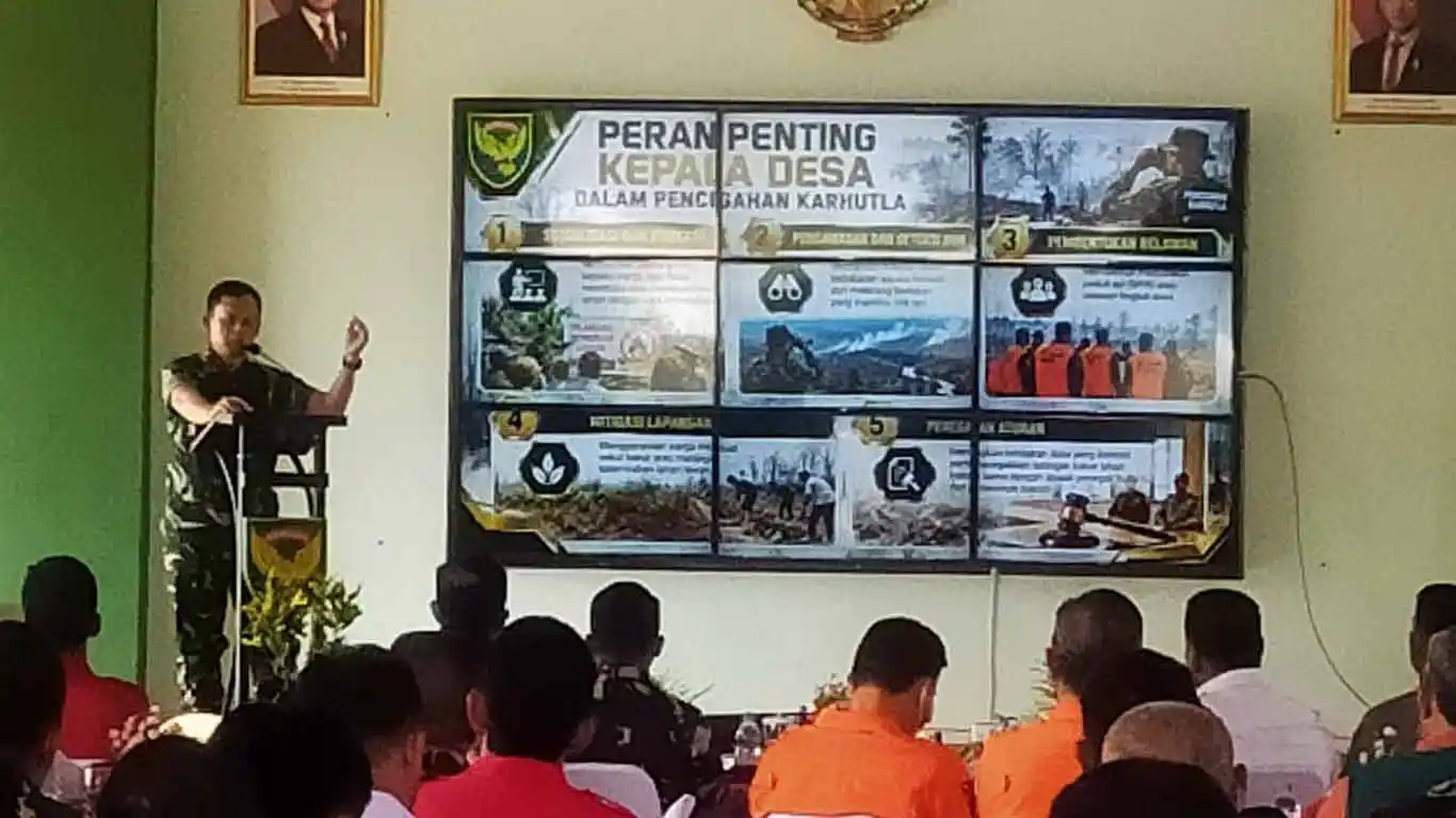 Pangdam II Sriwijaya Tekankan Pencegahan Karhutla di OKI dan Ogan Ilir