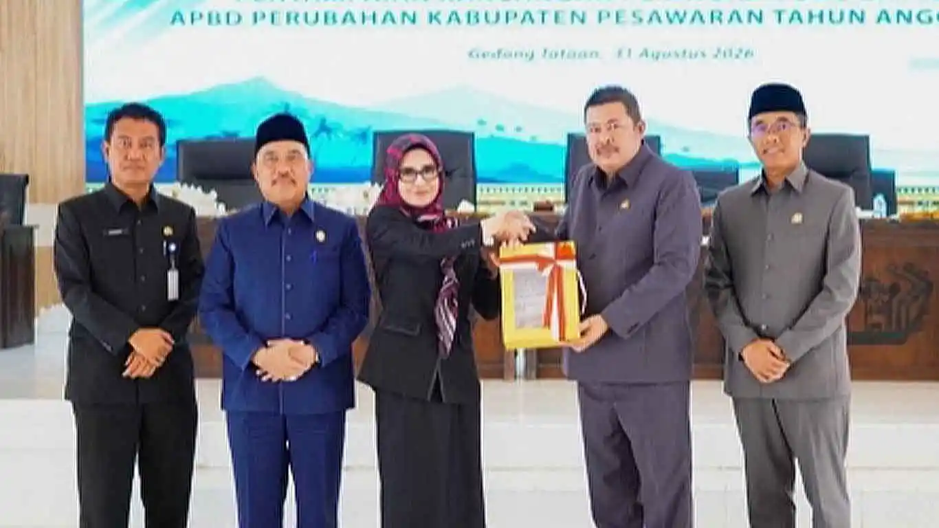 Pemkab Pesawaran Ajukan Perubahan APBD 2026, Belanja Bertambah Rp109,59 Miliar