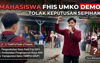 Mahasiswa FHIS UMKO Geruduk Kampus, Persoalkan Dana Field Trip dan KKN