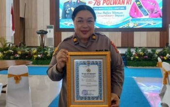 Kerja di Balik Layar Ungkap Perkara, Iptu Merry Raih Penghargaan Kapolda Lampung