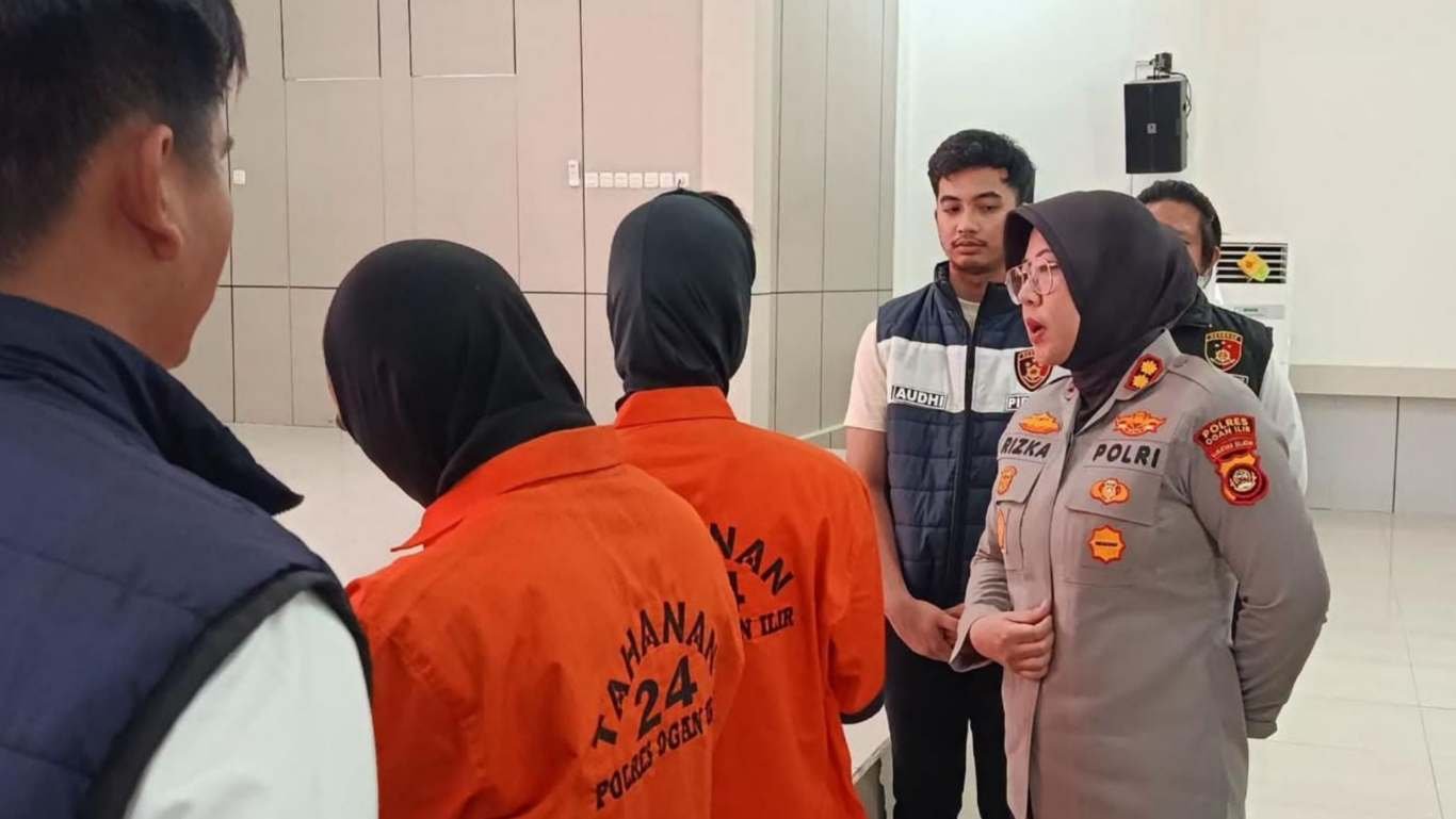 Dua Tersangka Pembakaran Lahan di Ogan Ilir Terancam 9 Tahun Penjara
