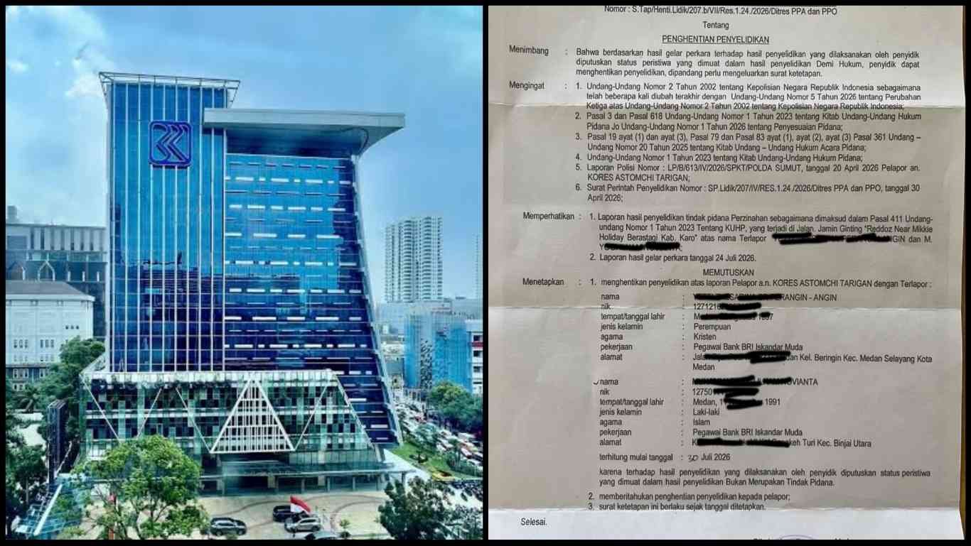 Eks Pegawai BRI Sumut Siapkan Langkah Hukum, Soroti Dugaan Persoalan Administrasi dan Finansial