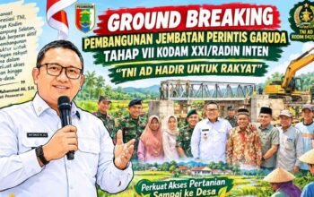 Jembatan Perintis Garuda Tahap VII Dibangun, Harapan Baru Petani Baturaja Pesawaran