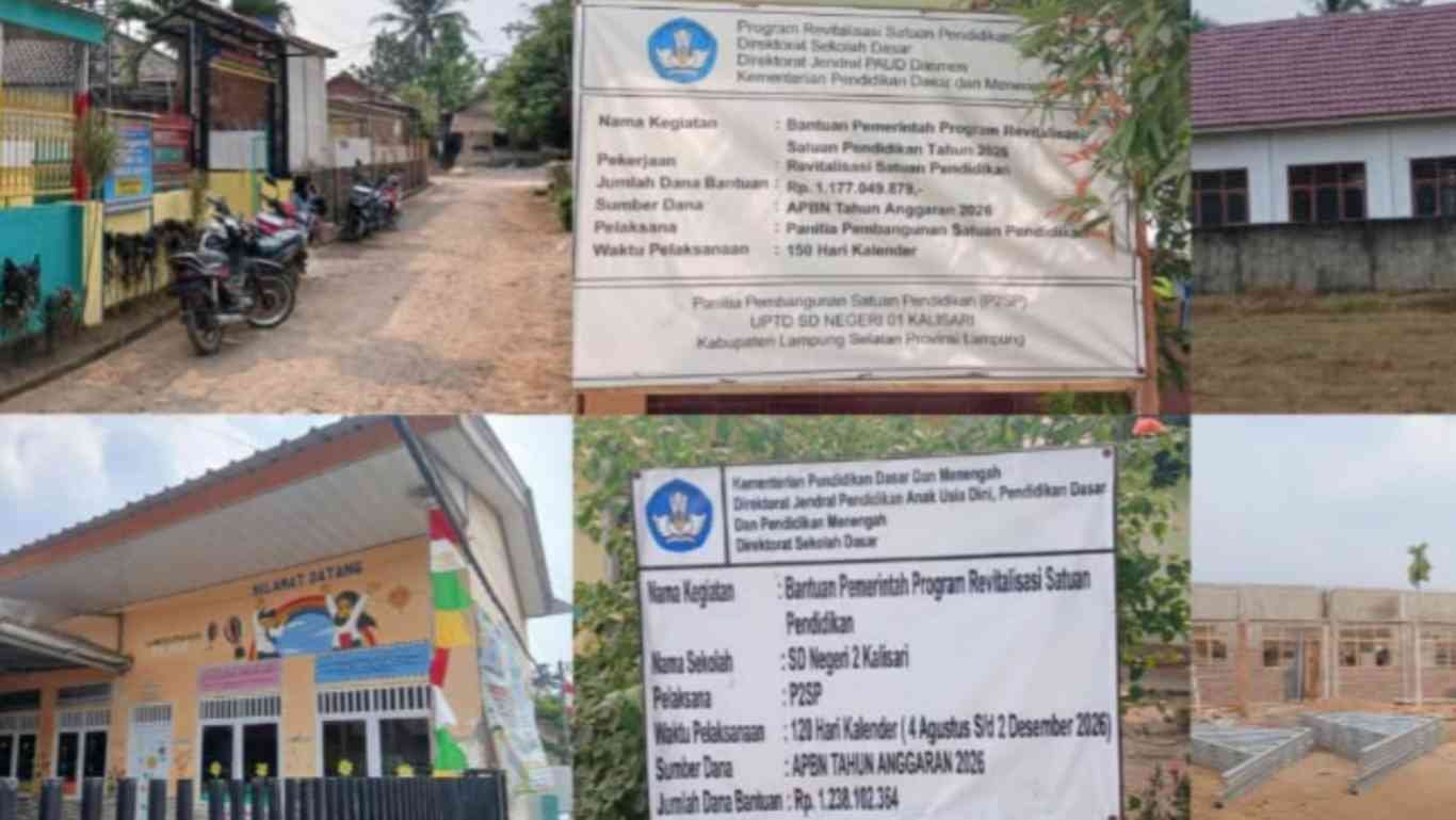 Bancakan Rp3,8 Miliar Proyek Sekolah Natar: Pihak Sekolah Cuma "Boneka" Terima Kunci