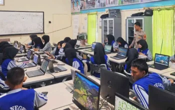 Polres Muratara Edukasi Pelajar SMAN Rupit Bijak Gunakan AI