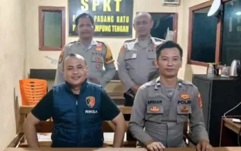 Polsek Padang Ratu Tingkatkan Patroli Malam, Jaga Kamtibmas Lampung Tengah Tetap Kondusif