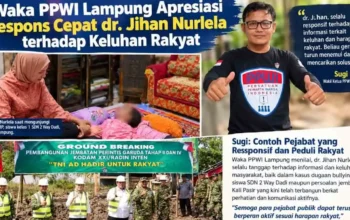 Respons Cepat Wagub Jihan Tanggapi Keluhan Warga, Wakil Ketua PPWI Lampung Soroti Kasus Perundungan dan Jembatan Kali Pasir