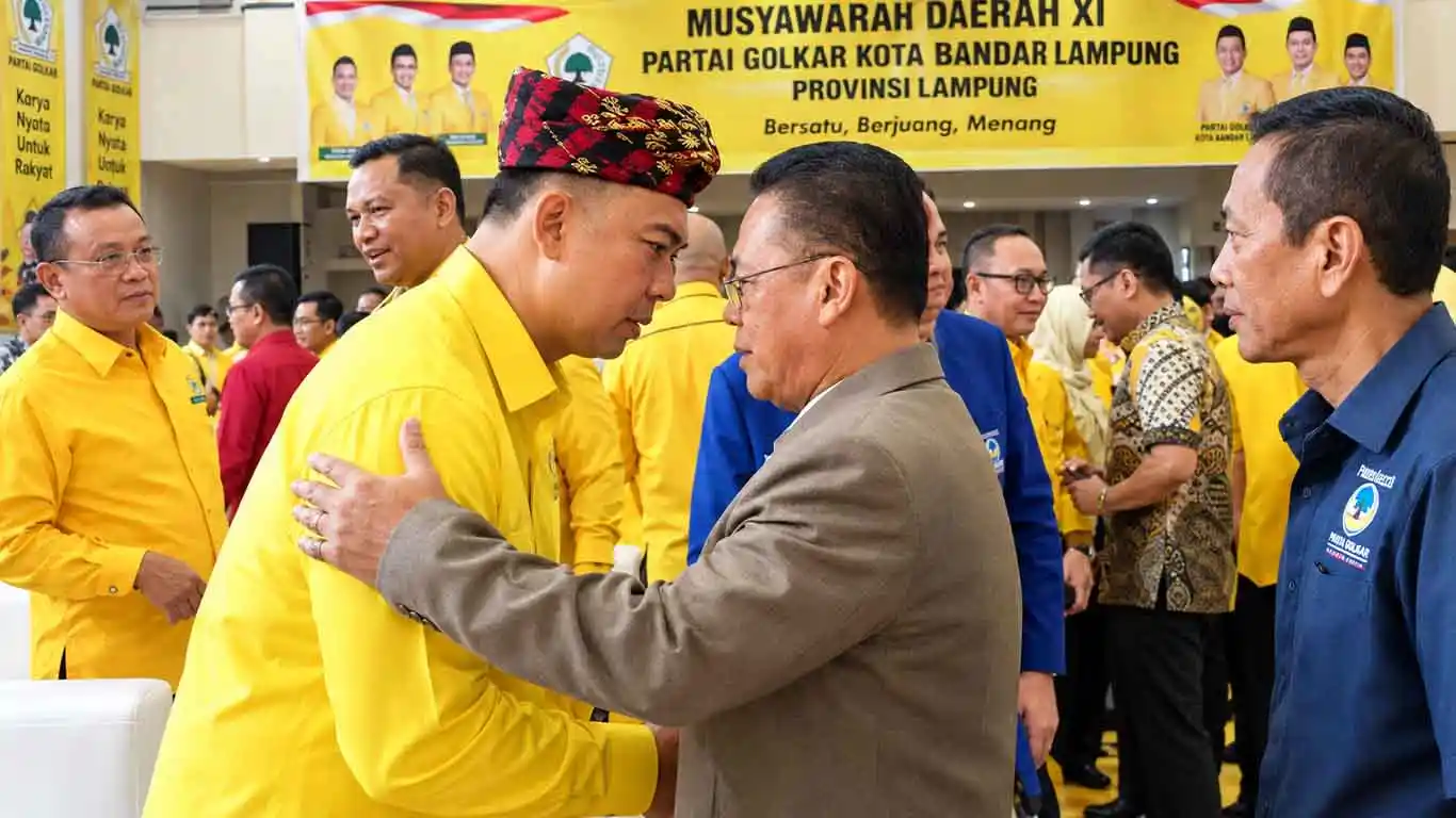 Rycko Menoza Resmi Pimpin Golkar Bandar Lampung Periode 2026–2031