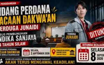 Sidang Dakwaan Perkara Kematian Andika Sanjaya Kembali Ditunda, Keluarga Korban Kecewa