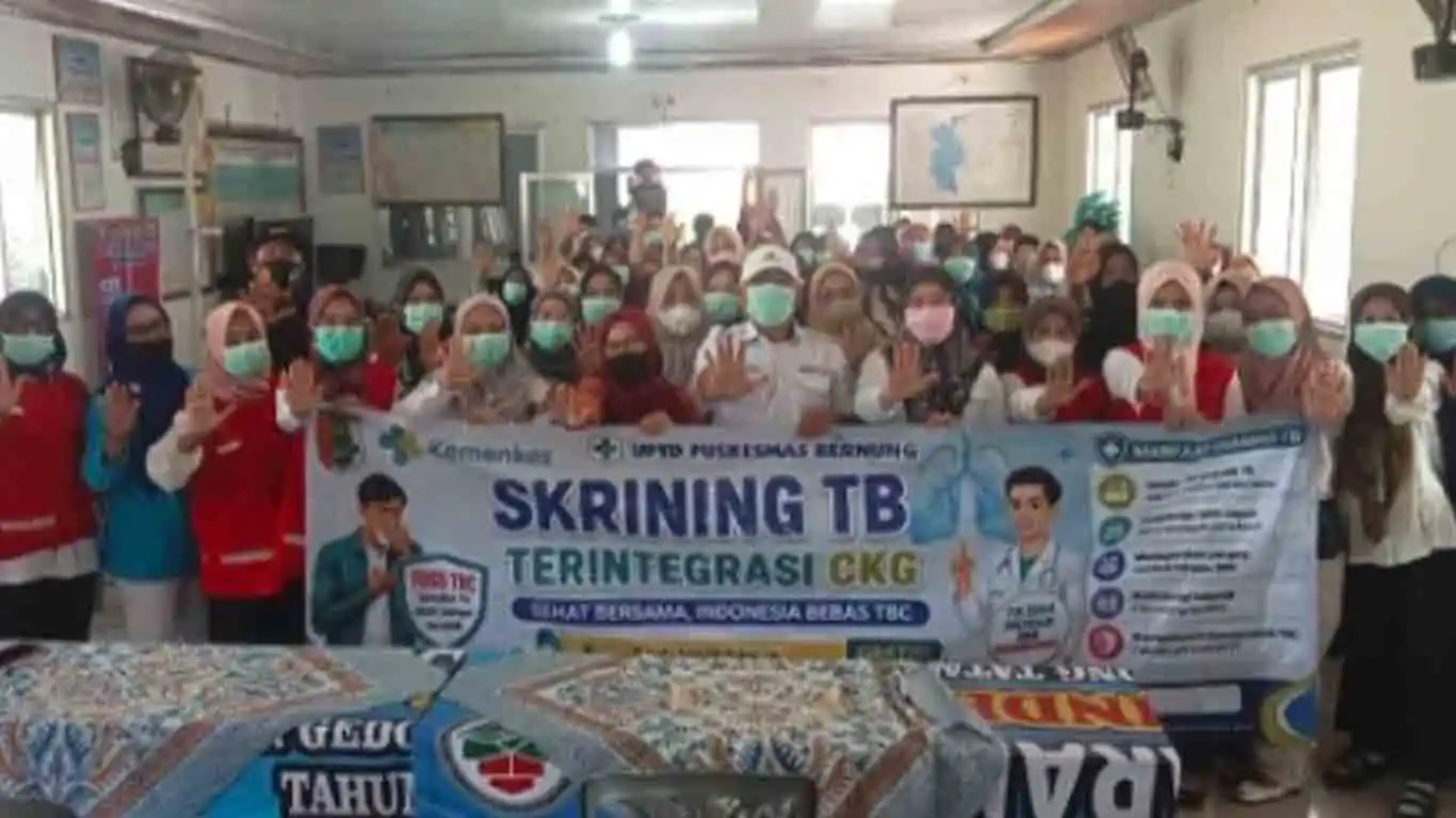 Skrining TBC Digelar di Kebagusan, Dinkes Pesawaran Tekankan Pentingnya Deteksi Dini