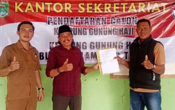 Suhardi Nyatakan Siap Maju dan Bangun Kampung Gunung Haji