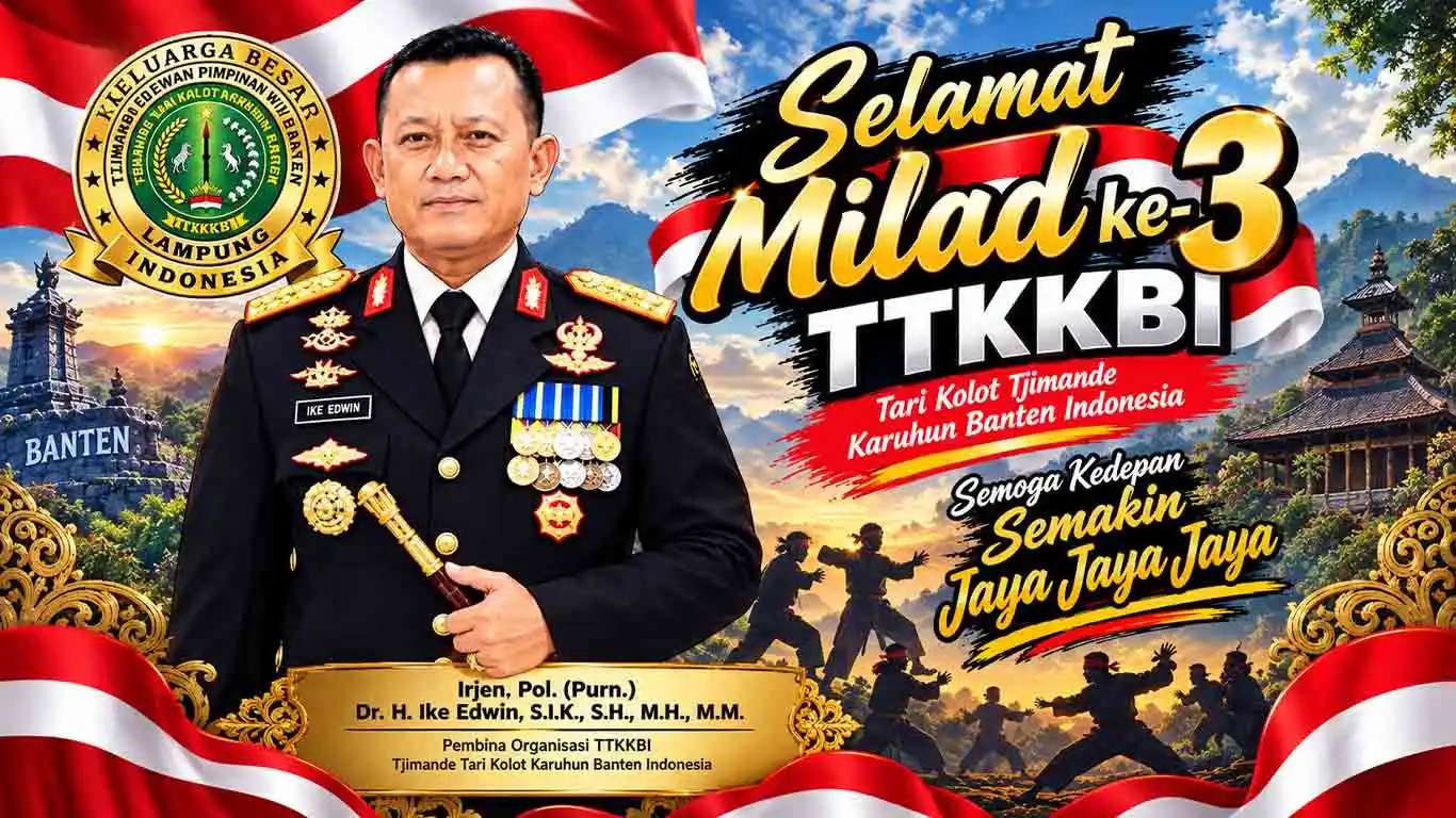 TTKKBI Bersiap Peringati Milad ke-3, Ike Edwin Dorong Organisasi Semakin Berkibar