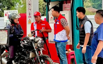 Sidak SPBU Metro Kibang, Stok Pertalite dan Biosolar Dipastikan Aman