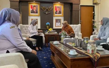 Wagub Jihan Nurlela Terima Audiensi Lamban Sastra, Dorong Sinergi Pengembangan Literasi Lampung