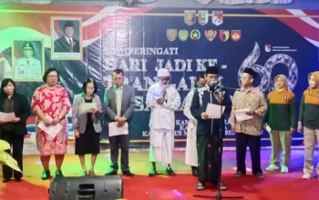 Warga Gelar Doa Lintas Agama Peringati Hari Jadi Trans-AD II Desa Hanura ke-60